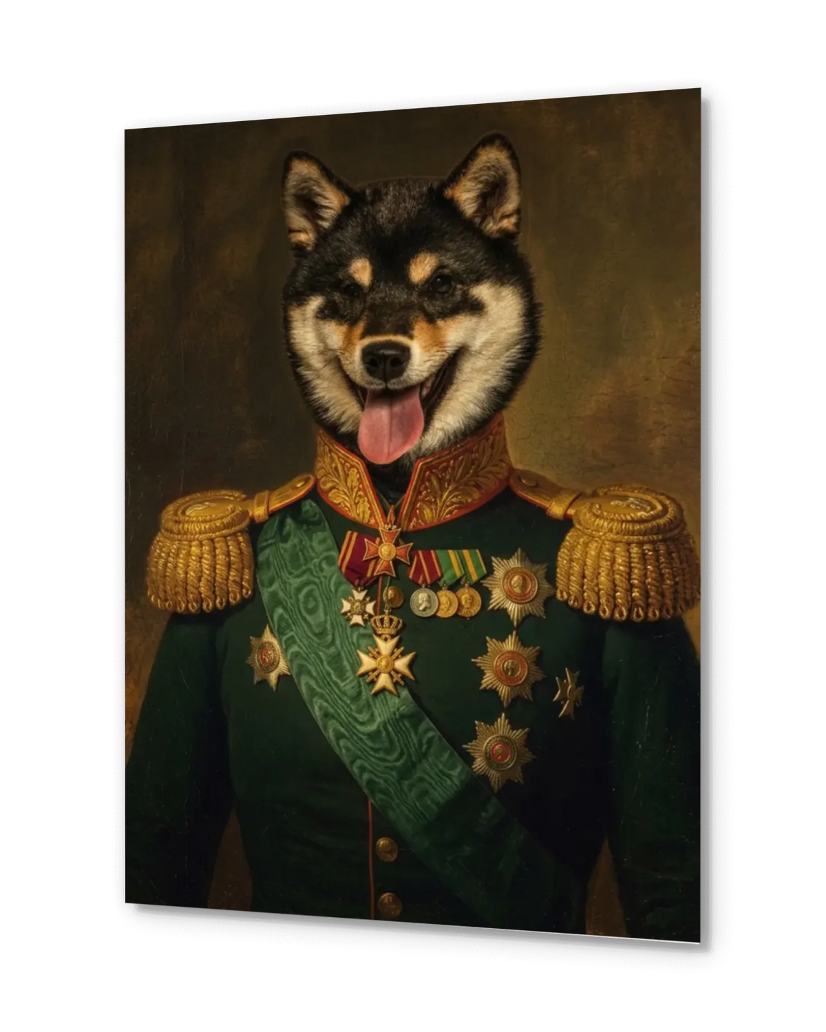 Personalized Poster - AI Colonel Pet Portrait