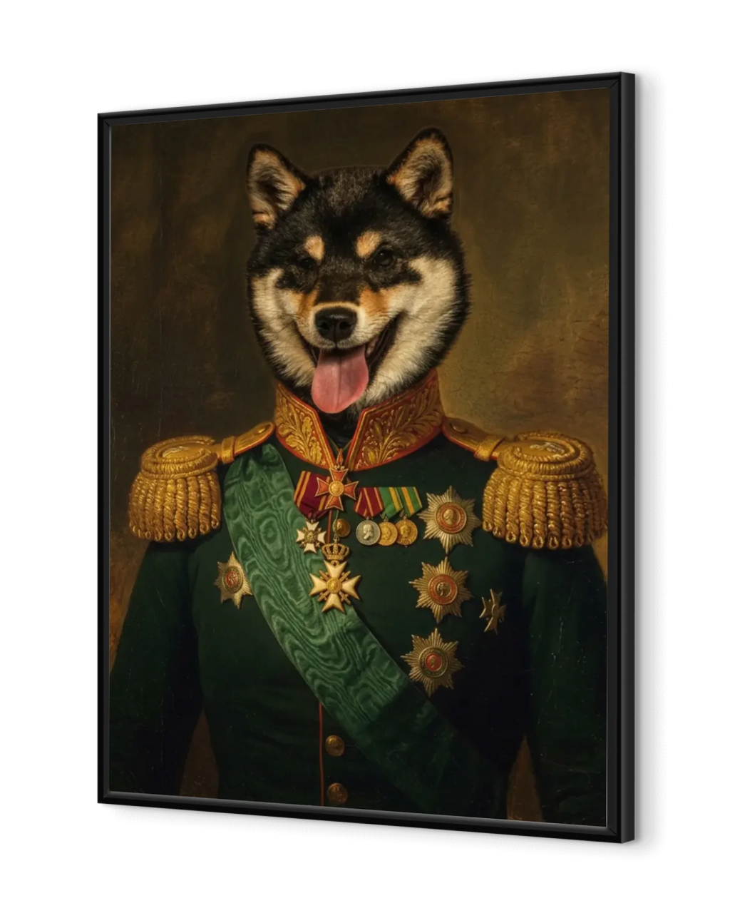 Personalized Poster - AI Colonel Pet Portrait