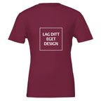 Premium Unisex Crewneck T-skjorte | Design din egen med eget trykk