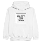 Myk Hettegenser for Ungdom med Eget Trykk | Midweight Fleece Hoodie