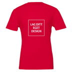 Premium Unisex Crewneck T-skjorte | Design din egen med eget trykk