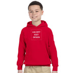 Klassisk pullover hoodie til barn | Gildan 18500B