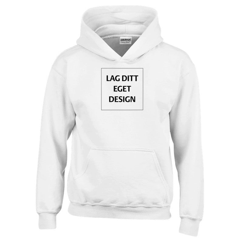 Klassisk pullover hoodie til barn | Gildan 18500B