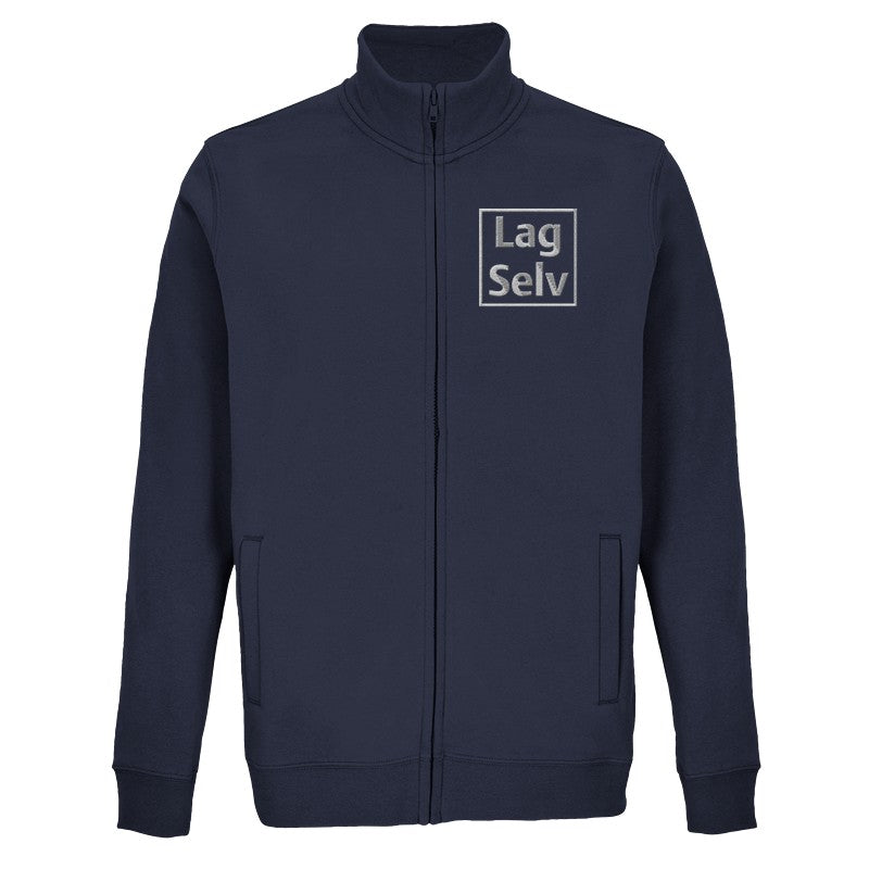 Tilpasset Hel Glidelås Genser med Broderi | Design Din Egen Unisex Genser