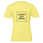 Premium Unisex Crewneck T-skjorte | Design din egen med eget trykk