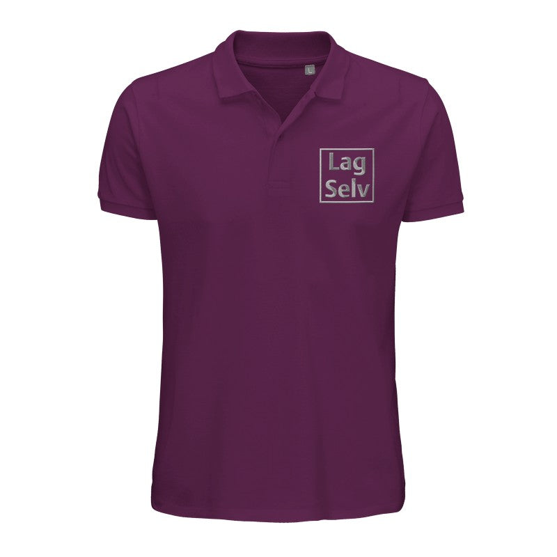 Men's Organic Cotton Polo Shirt – Design Your Own with Custom Embroidery