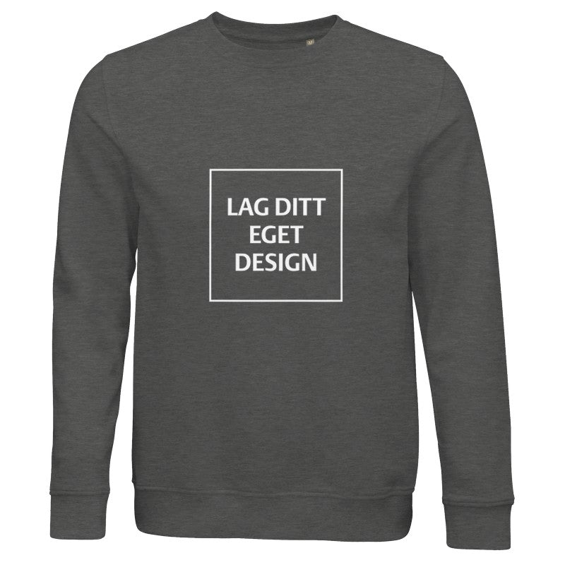 Organic Unisex Custom Crewneck Sweatshirt | Design Your Own