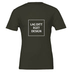 Premium Unisex Crewneck T-skjorte | Design din egen med eget trykk