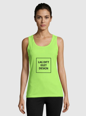 Custom Women's Breathable Athletic Tank Top | Performance Singlet