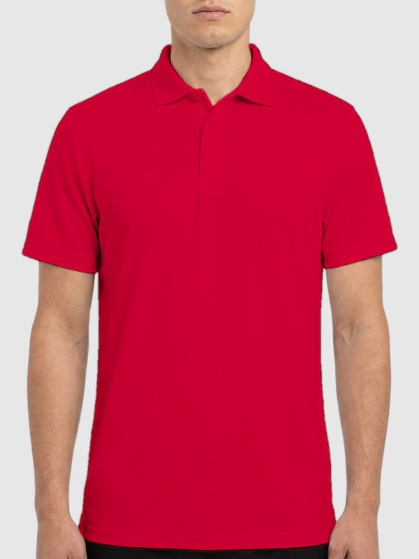 Klassisk Piqué Polo med Eget Trykk | Teknisk Unisex Poloskjorte