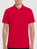 Klassisk Piqué Polo med Eget Trykk | Teknisk Unisex Poloskjorte