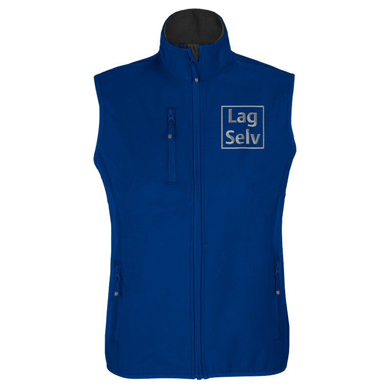 Design din egen Softshellvest for Kvinner | Personlig Broderi og Logo