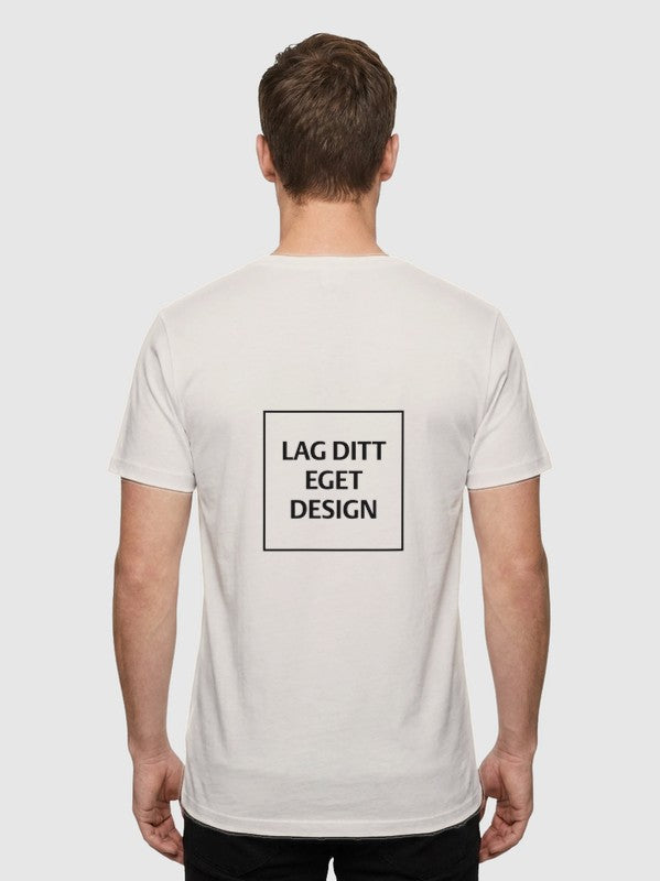 Design Your Own Unisex V-Neck T-Shirt | Custom Print