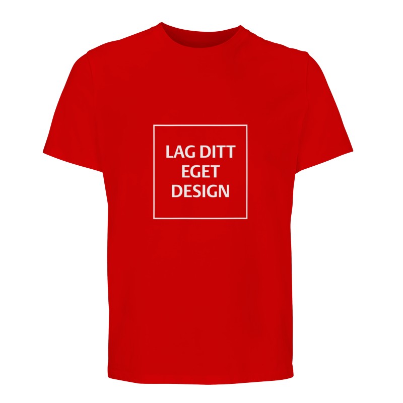 Design Your Own Organic Unisex T-Shirt | Custom Print T-Shirt