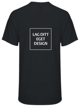 Ultralett Teknisk Unisex T-skjorte med Eget Trykk | Slitesterk Sport