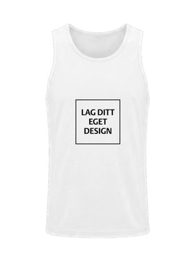 Sporty Singlet til Herre med Eget Trykk | Hurtigtørkende Polyester