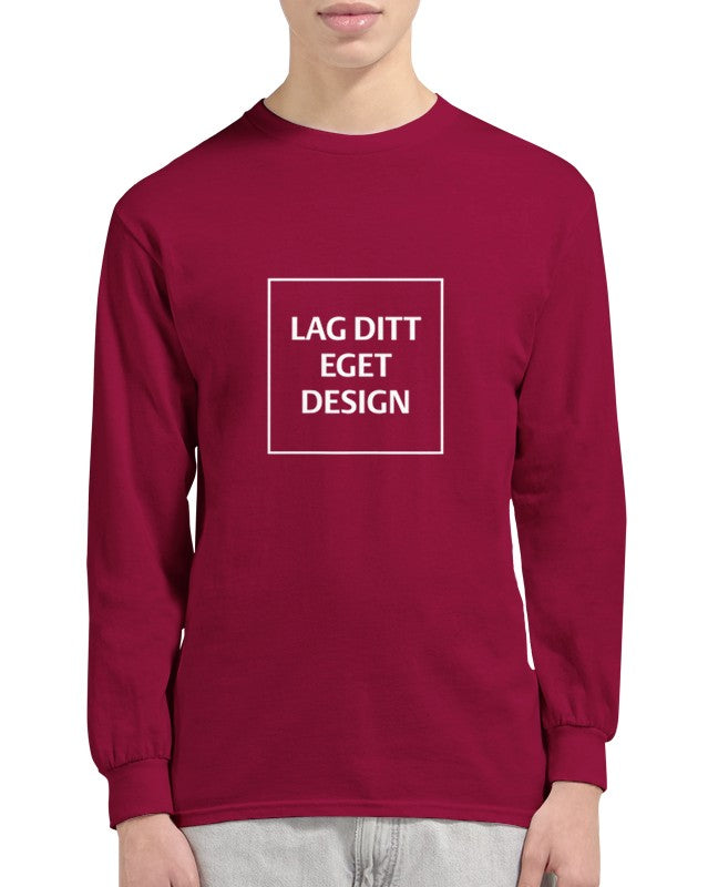 Klassisk Langermet T-skjorte for Eget Trykk – Design din personlige stil