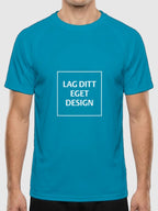 Ultralett Teknisk Unisex T-skjorte med Eget Trykk | Slitesterk Sport