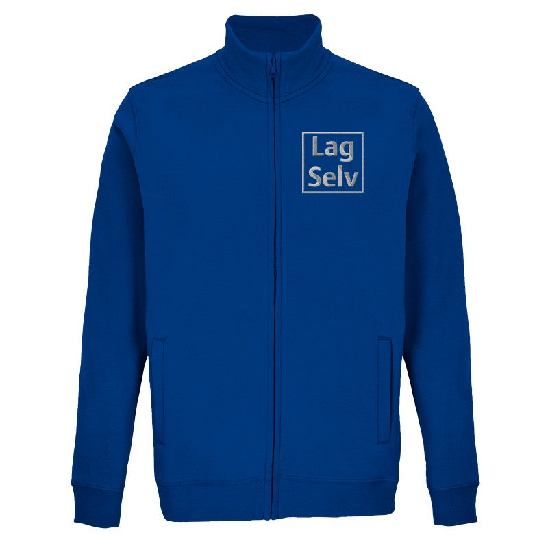 Tilpasset Hel Glidelås Genser med Broderi | Design Din Egen Unisex Genser