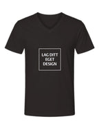 Design Your Own Unisex V-Neck T-Shirt | Custom Print