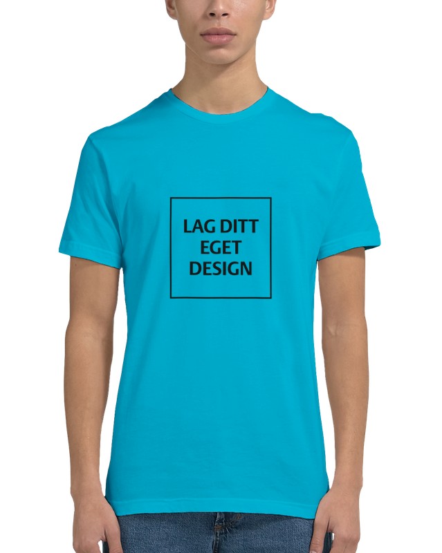 Men's Fitted T-Shirt | Design Your Own Print