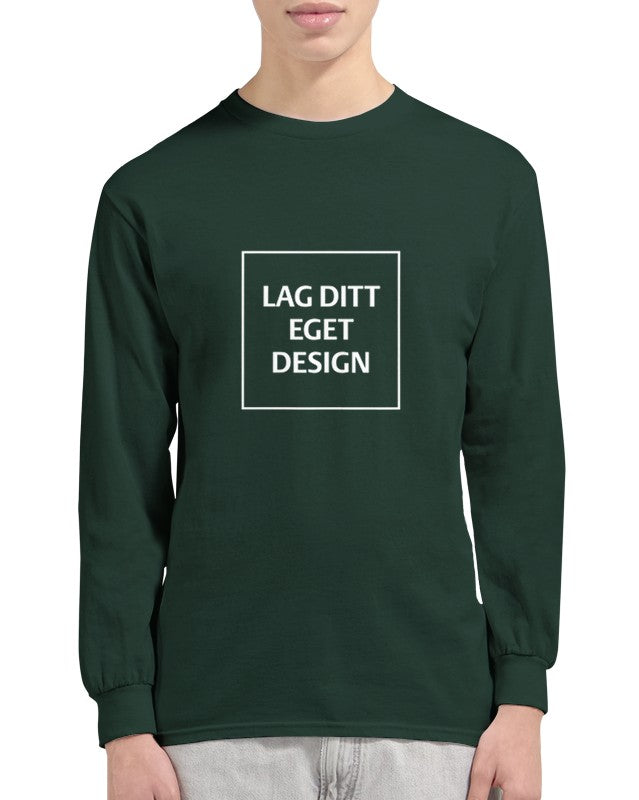 Klassisk Langermet T-skjorte for Eget Trykk – Design din personlige stil