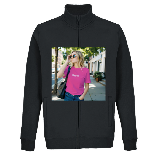 Design Din Egen Genser Med Glidelås | Personlig Trykk På Full-Zip Sweatshirt (Customized)