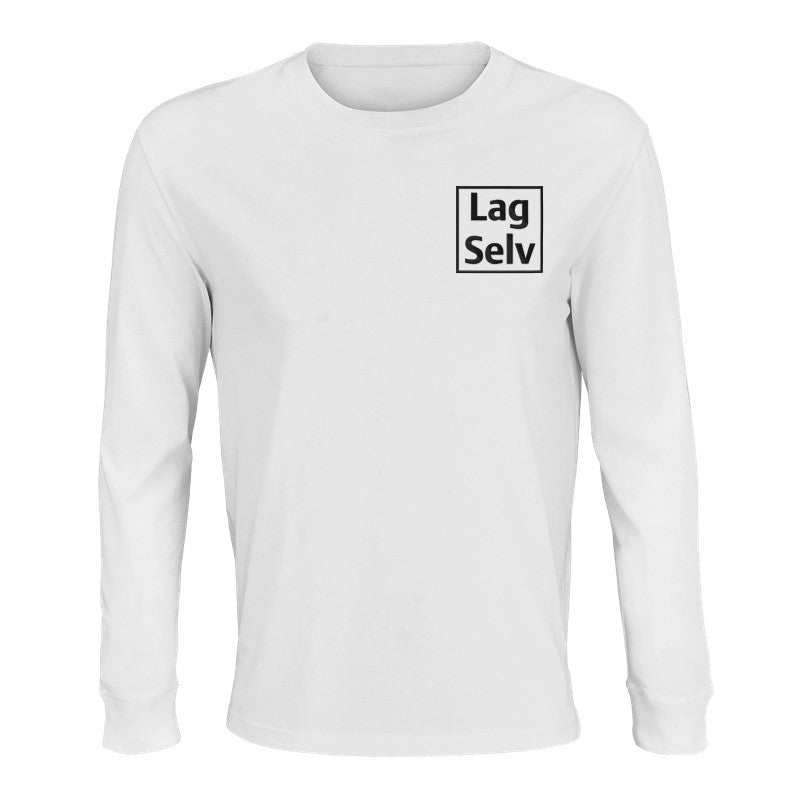Design din egen økologiske langermet t-skjorte med personlig broderi