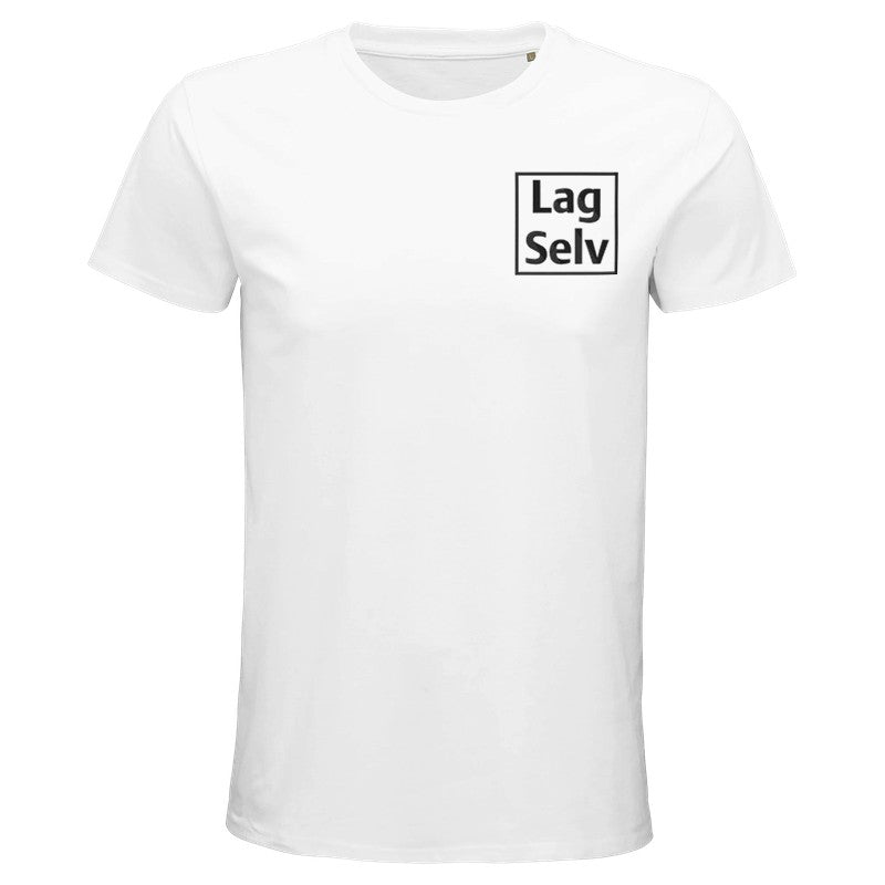 Økologisk T-skjorte for Menn med Eget Broderi | Design Din Egen