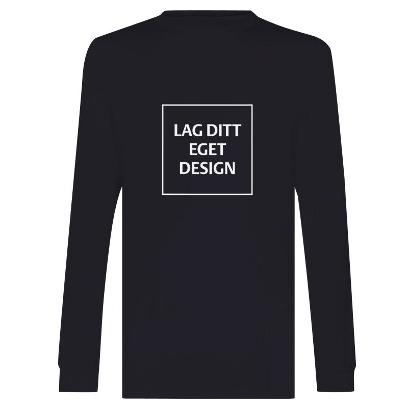 Premium Langermet T-skjorte for Eget Trykk