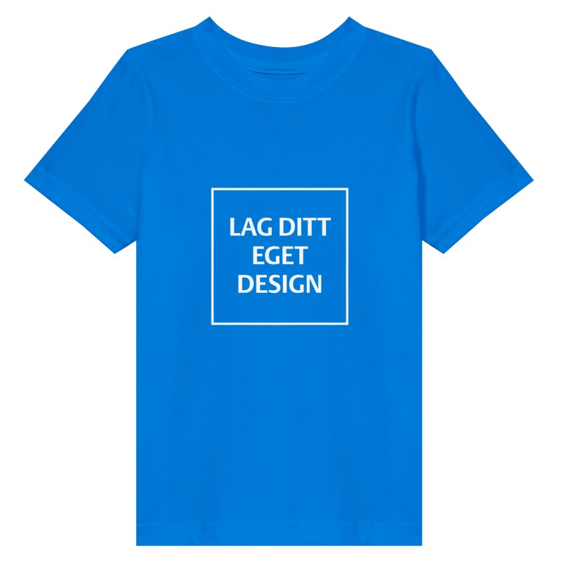 Custom Toddler Fine Jersey T-Shirt | Soft Ringspun Cotton Tee