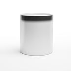 Magisk Keramisk Kopp 11oz Blank Sort | Design Ditt Eget