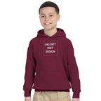 Klassisk pullover hoodie til barn | Gildan 18500B