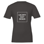 Premium Unisex Crewneck T-skjorte | Design din egen med eget trykk
