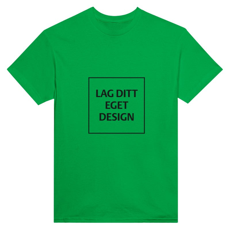 Custom Heavyweight Unisex Crewneck T-Shirt | Design Your Own Print