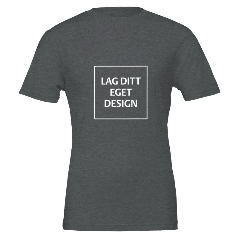 Premium Unisex Crewneck T-Shirt | Design Your Own with Custom Print