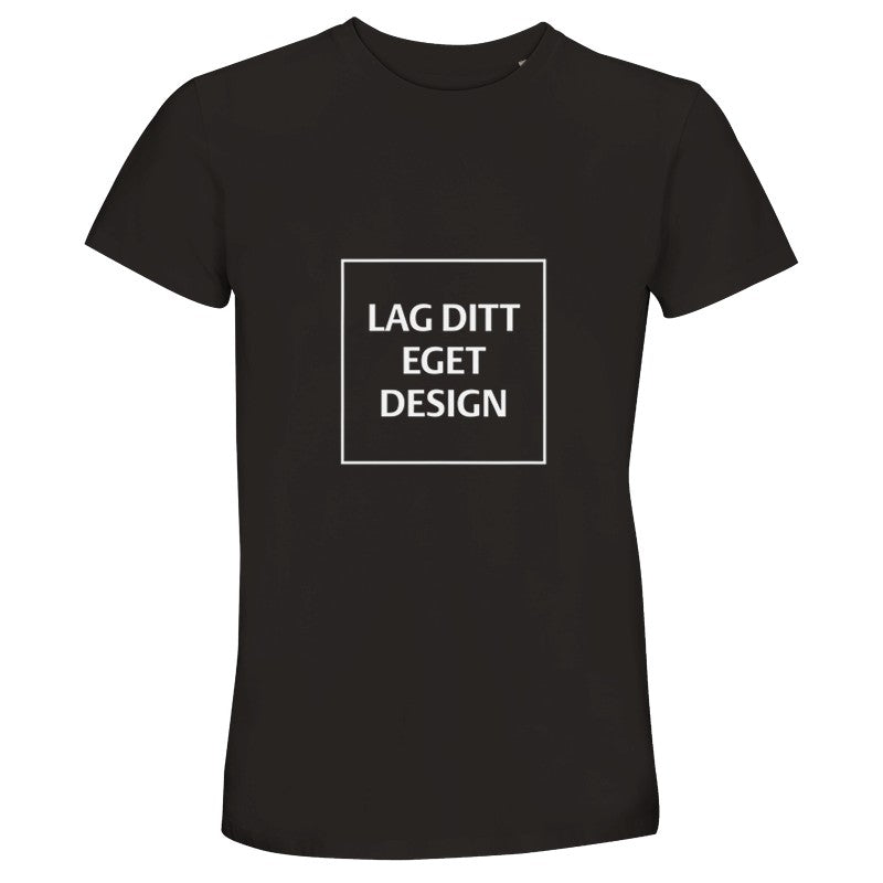 Recycled Unisex Crewneck T-shirt | Design Your Own Custom Print Tee