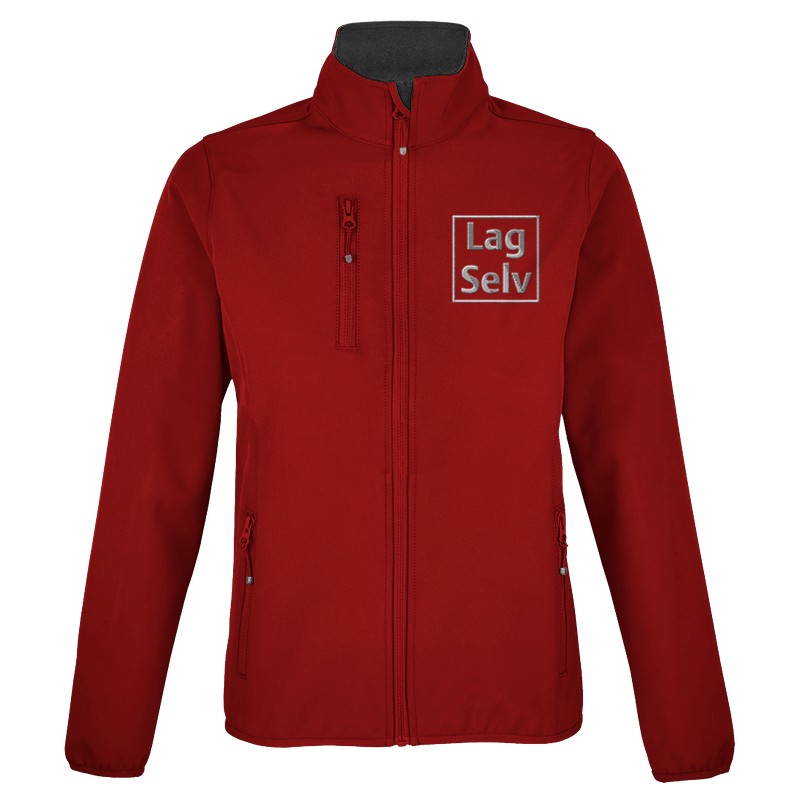 Design din egen softshell-jakke for kvinner med broderi | Personlig zip-jakke