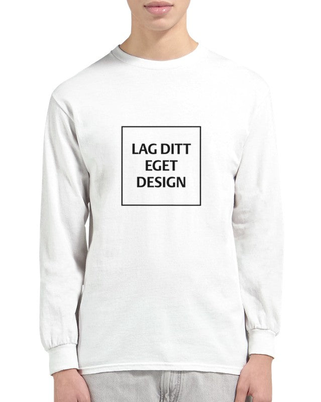 Klassisk Langermet T-skjorte for Eget Trykk – Design din personlige stil