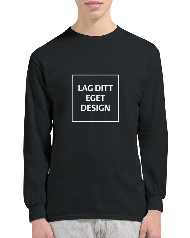 Klassisk Langermet T-skjorte for Eget Trykk – Design din personlige stil