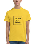 Custom Heavyweight Unisex Crewneck T-Shirt | Design Your Own Print