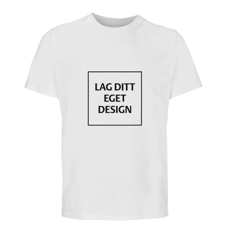 Design Your Own Organic Unisex T-Shirt | Custom Print T-Shirt