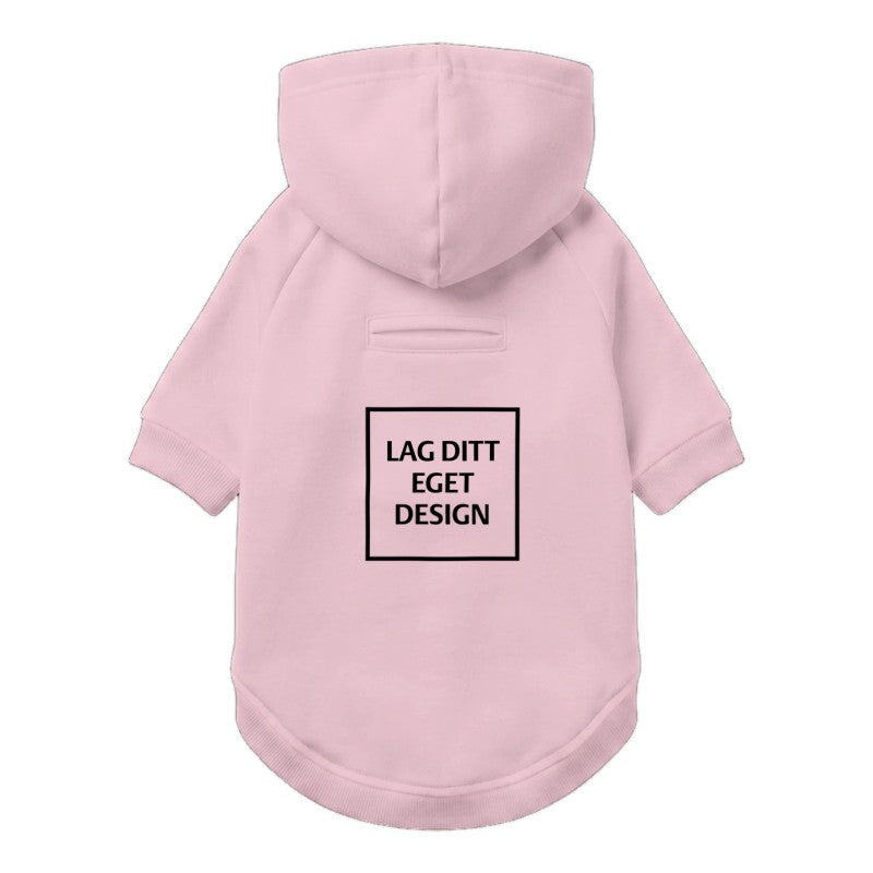 Hettegenser til Hund med Eget Trykk | Fleece Hoodie til hund