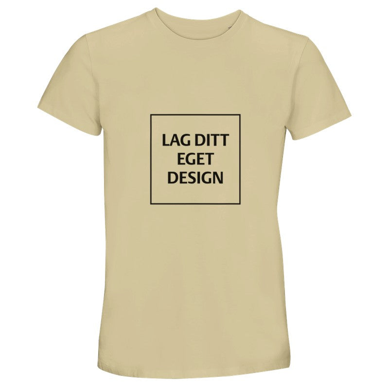 Recycled Unisex Crewneck T-shirt | Design Your Own Custom Print Tee