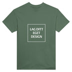 Custom Heavyweight Unisex Crewneck T-Shirt | Design Your Own Print