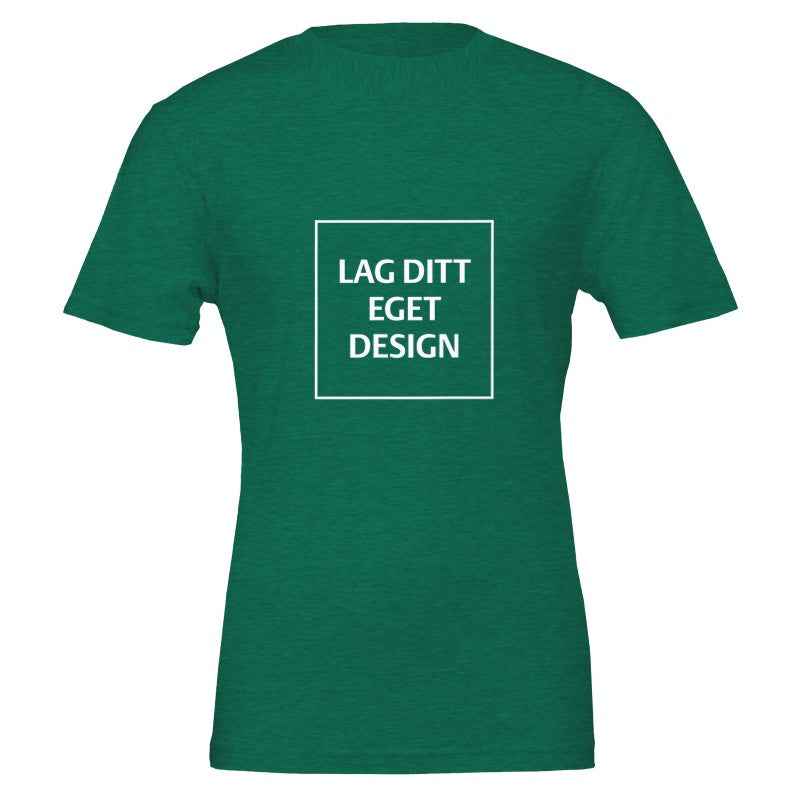 Premium Unisex Crewneck T-Shirt | Design Your Own with Custom Print