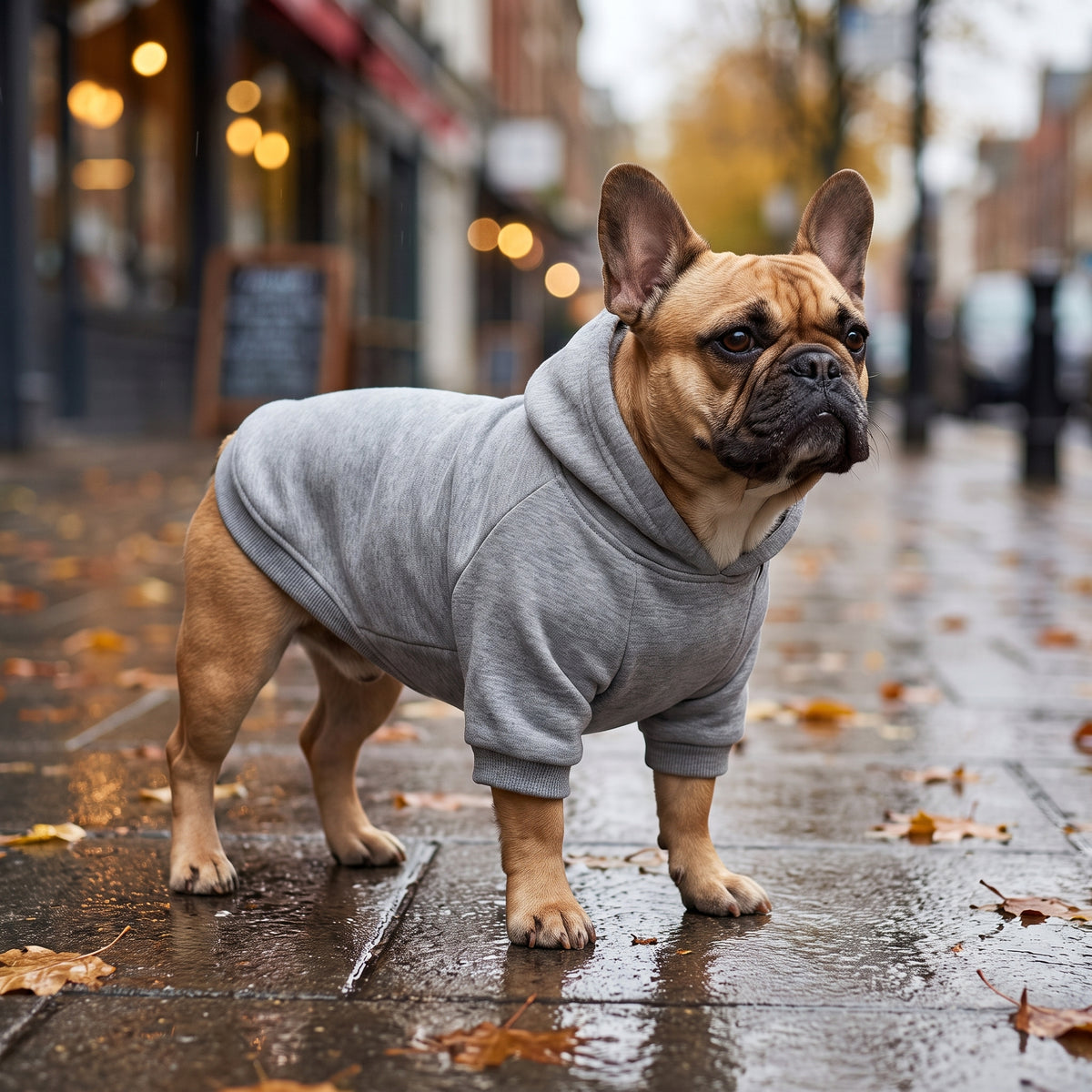 Hettegenser til Hund med Eget Trykk | Fleece Hoodie til hund
