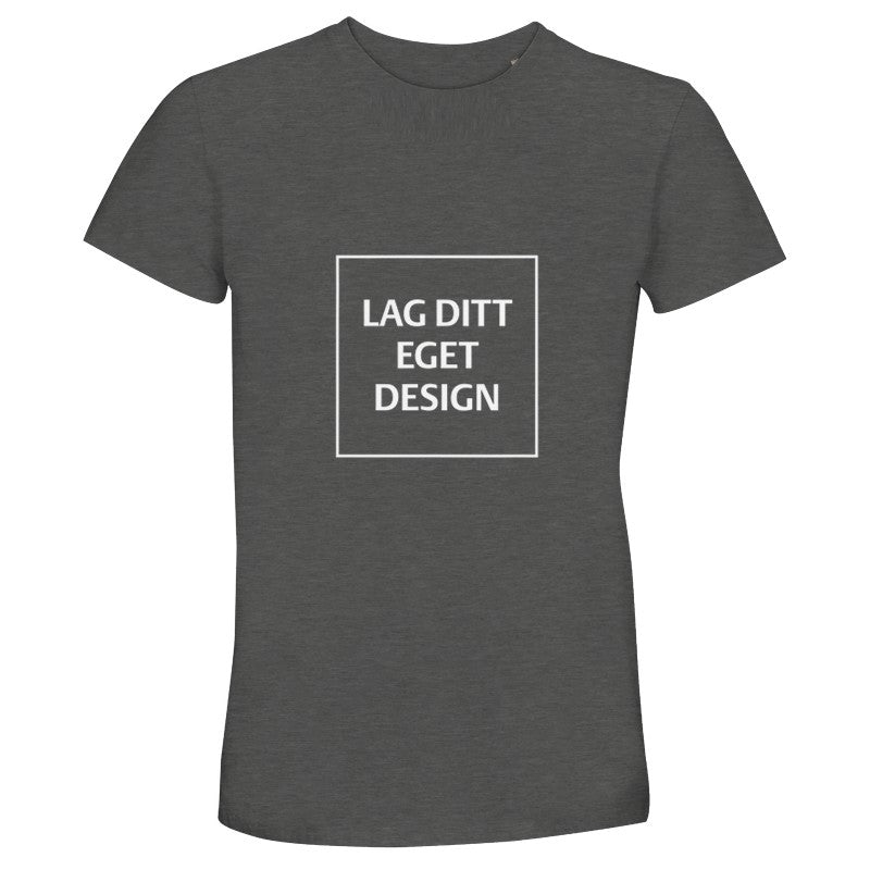 Recycled Unisex Crewneck T-shirt | Design Your Own Custom Print Tee