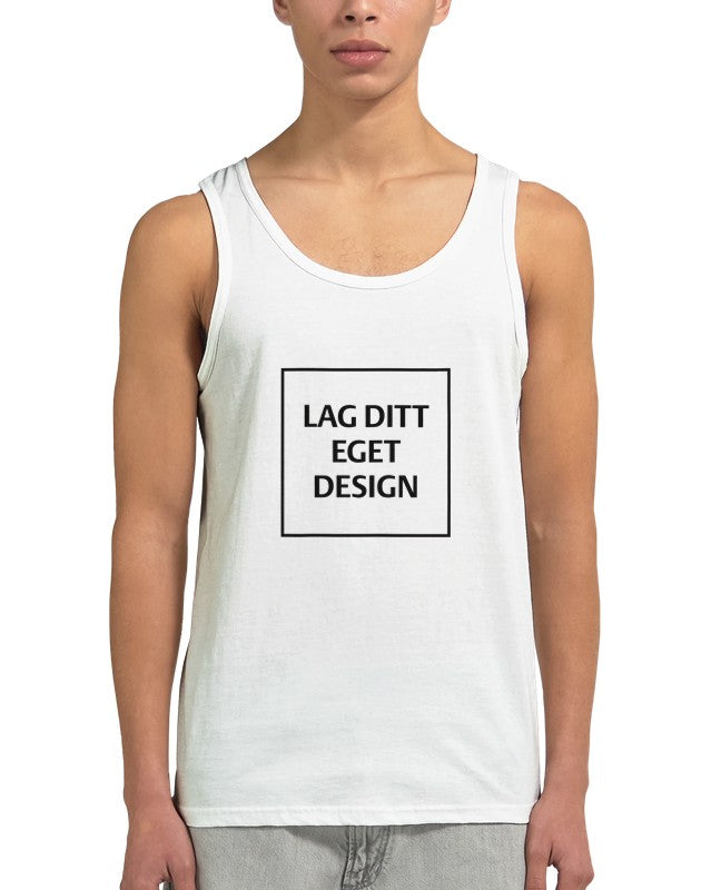 Premium Unisex Tanktopp med Eget Trykk | Design Din Egen