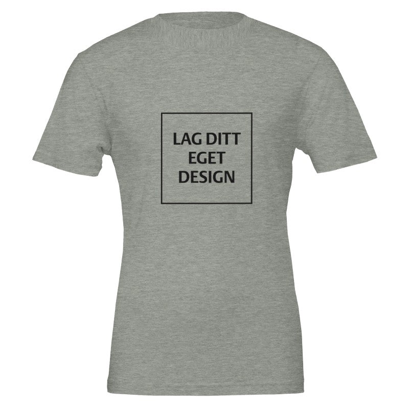 Premium Unisex Crewneck T-Shirt | Design Your Own with Custom Print